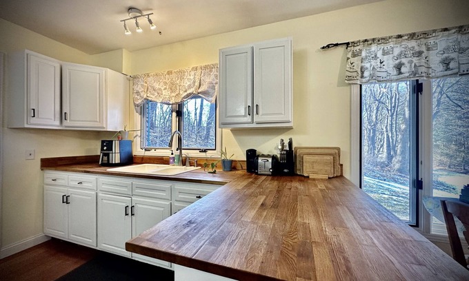 La Porte House | Escape to this tranquil oasis.
