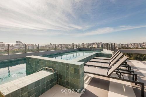 Cidade Baixa Apartment | Estúdio em Prédio com Piscina em Porto Alegre - JRE