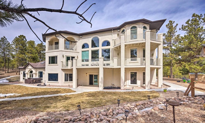 Colorado Springs House | Estate w/Indoor Pool & Decks ~ 25 Mi to Dtwn