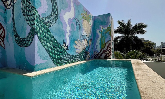 Condado House | Estrella Urban Oasis: Private Rooftop Pool & Patio