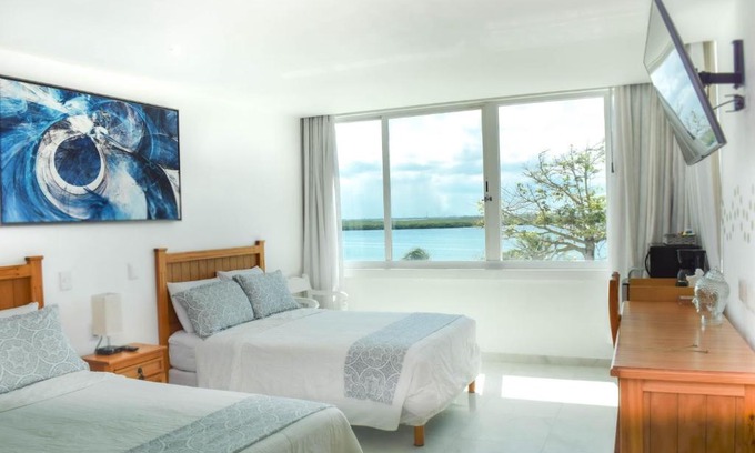 Zona Hotelera Apartment | Estudio 1A sobre hermosa playa, excelente opción