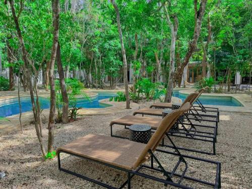 Tulum Apartment | Estudio Bohemio con Jacuzzi Privado NAIA B8