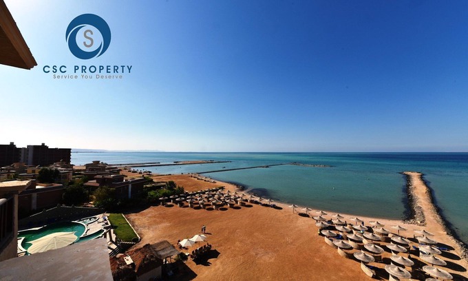Al Ahyaa Apartment | European standard studio with beautiful sea view and private beach