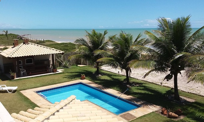 Prado House | Excellent 6-bedroom house with pool facing the beach!