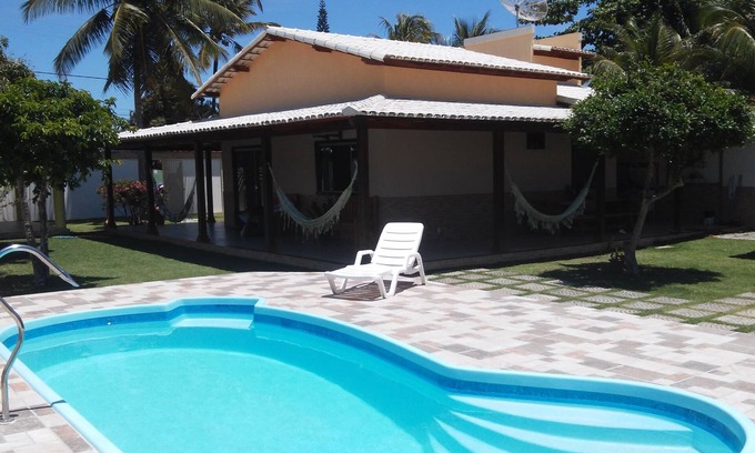 Prado House | Excellent 7 bedroom house with pool in Prado Bahia!