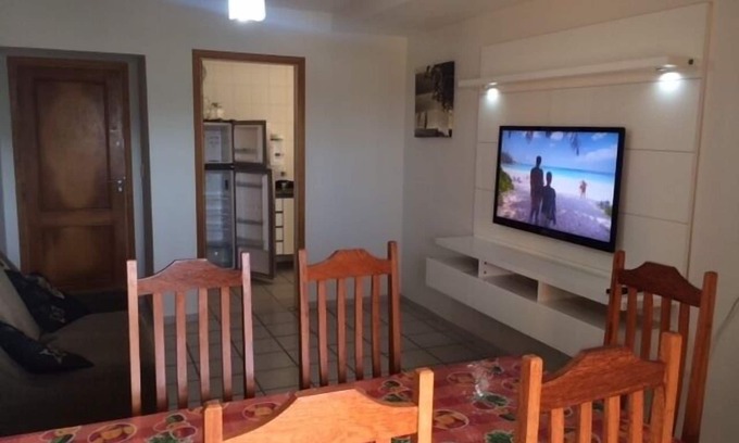 Praia do Morro Apartment | EXCELLENT APARTMENT 3 ROOMS W/FREE AIR WIFI MEDIUM OF THE BEACH OF MORRO ELEVADOR