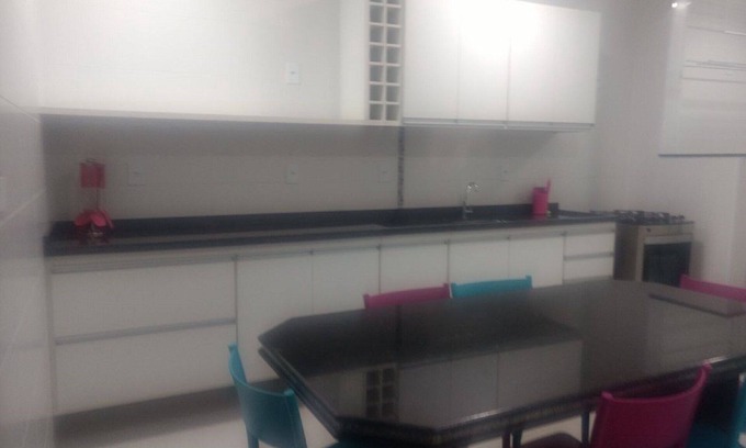 Praia Grande Apartment | Excellent coverage of 3 bedrooms for 12 people, close to the beach.