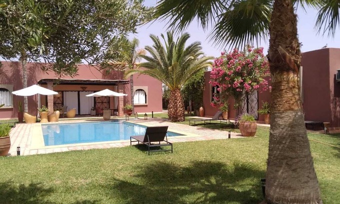Marrakech Villa | EXCEPTIONAL - MAGNIFICENT VILLA WITH ALL COMFORTS - SWIMMING POOL- GARDEN