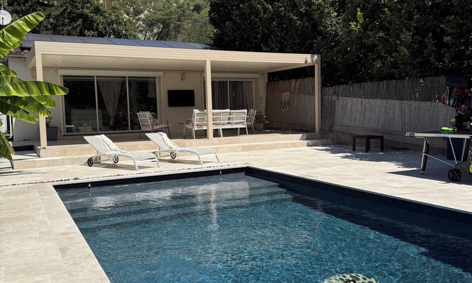 Contes Villa | Exceptional modern villa 20min from Nice. Ideal for families and friends!
