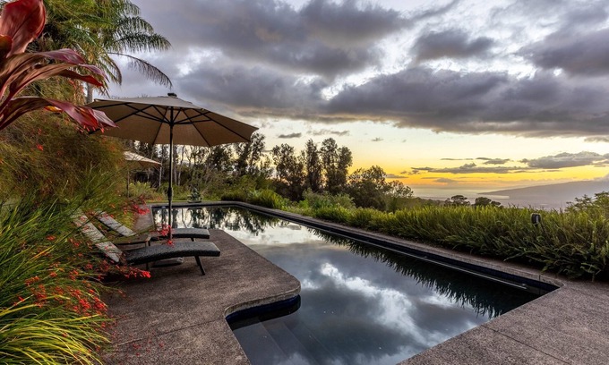 Makawao House | Exceptional Upcountry Villa with breathtaking views