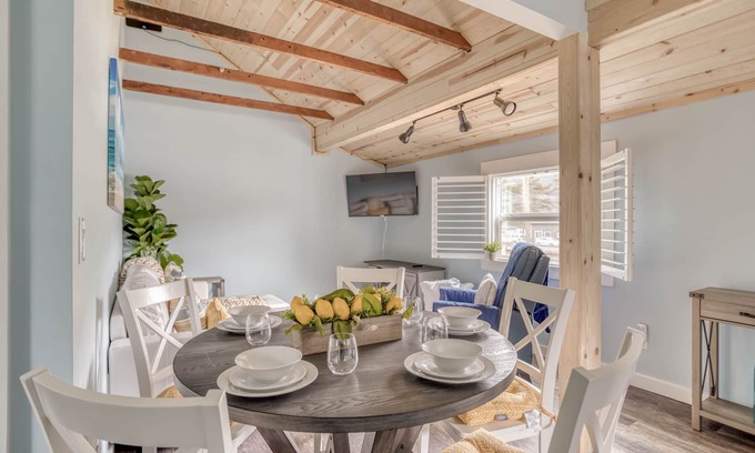 Rockaway Beach House | Exceptional, Updated Two-Bedroom Cottage is Steps to Miles of Beach in Rockaway!