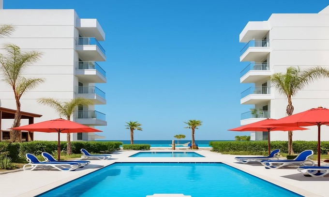 Port Said Ski Chalet | Exclusive Beachside Chalets at Porto Said Resort