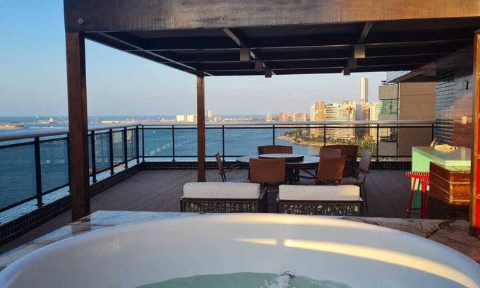 Meireles Apartment | Exclusiva Cobertura no Landscape Gold Vista mar
