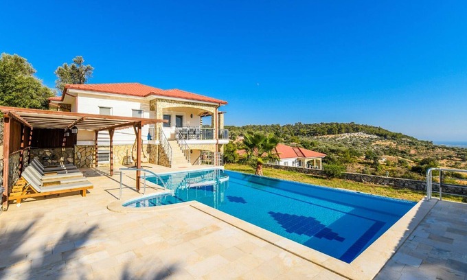 Faralya Villa | Exclusive 3 Bedroom Villa Overlooking Patara Beach, Fethiye Villa 1007
