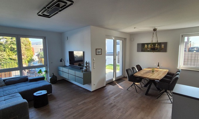 Erlabrunn Apartment | Exclusive feel-good oasis "MainRefugium" in the beautiful Main Valley