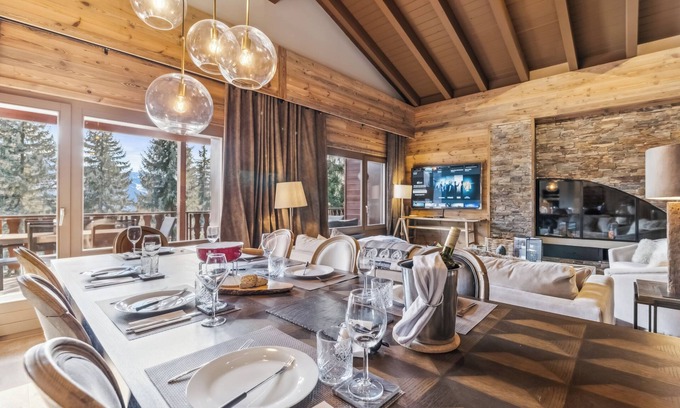 Chermignon Ski Chalet | Exclusive Penthouse - Palm Springs by Mrs Miggins