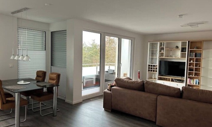 Ockershausen Apartment | Exclusive penthouse apartment with a view over Marburg