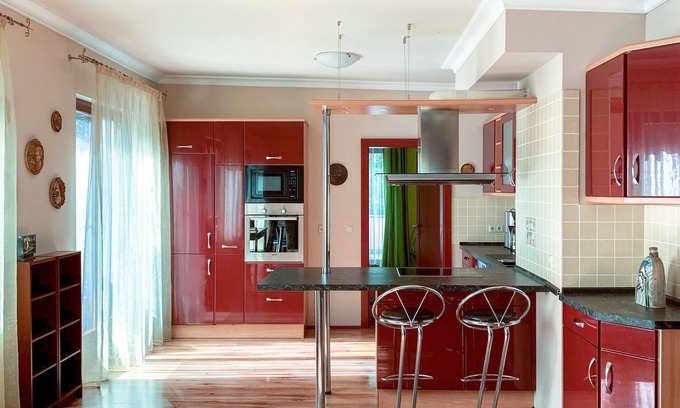 Weimar Apartment | Exclusive penthouse at Goethepark- 138 sqm, whirlpool, roof terrace, air conditioning