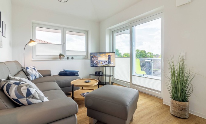 Wangerland Apartment | Exclusive penthouse behind the dyke: luxury and comfort in Hooksiel
