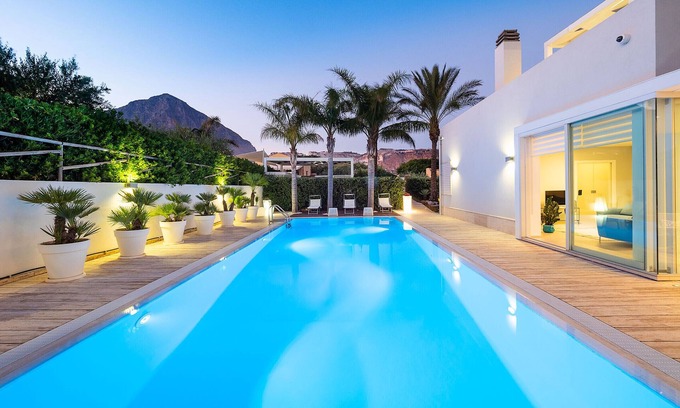 Custonaci Villa | Exclusive sea villa with pool, Cornino, Sicily