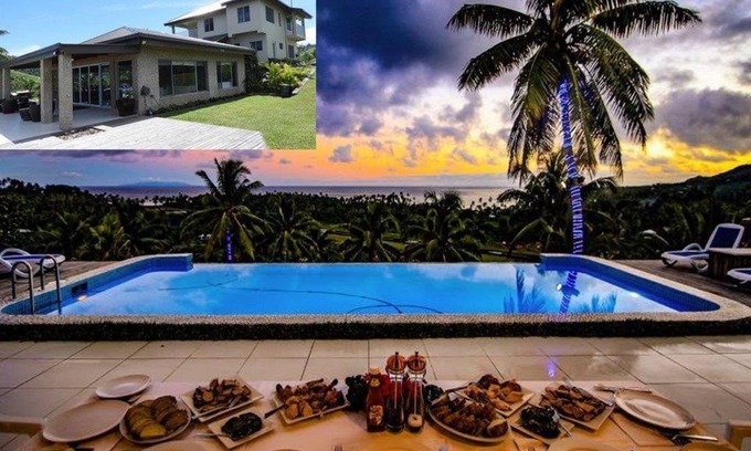 Northern Division Villa | Executive 5 bedroom homestead on your private hill with breathtaking ocean views