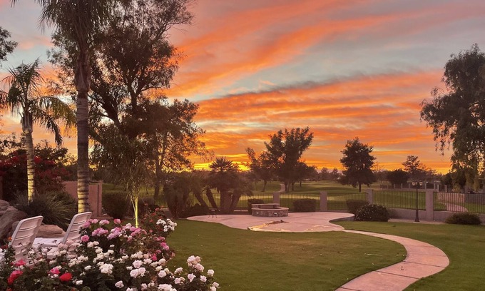 Ocotillo House | Executive Home with Amazing Yard on Ocotillo Golf Course!