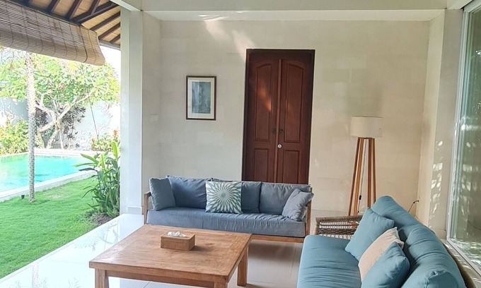 Beraban Villa | Exotic villa with an open living room, open ceiling.Swimming pool 11m by 4m.