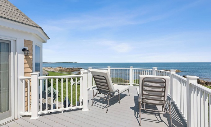 Cape Porpoise House | Expansive oceanfront 4+bdr home in KPT, pet friendly, breathtaking sunrise view!