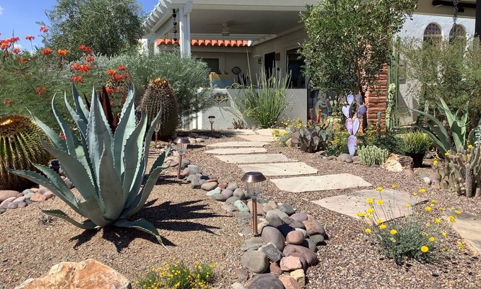 Casa Paloma I House | Expansive outdoor living on wildlife corridor w/separate TV and yoga rooms.