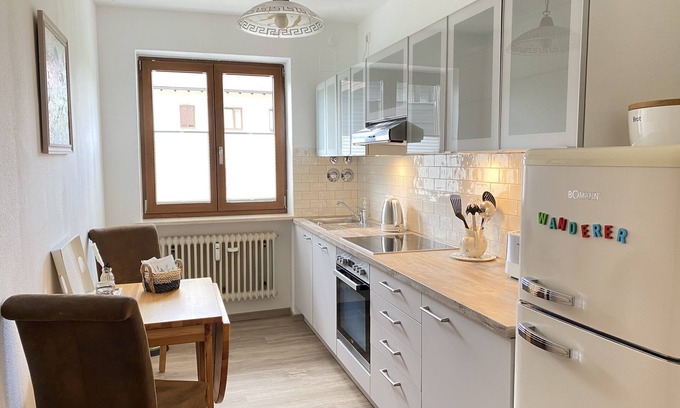 Marquartstein Apartment | Experience Chiemsee, mountains & lakes - apartment for up to 4 people, 2 bedrooms, balcony