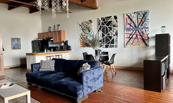 Detroit Apartment | Experience city life near MGM Grand Detroit Casino 4 min drive