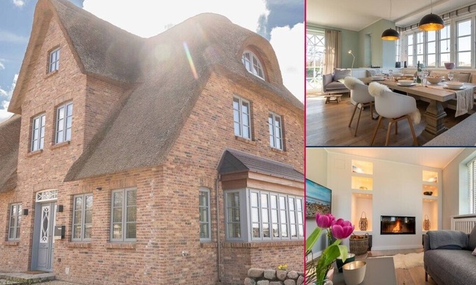 Borgsum House | "Experience luxury and relaxation: Lottas Hüs in Borgsum on the North Sea!"