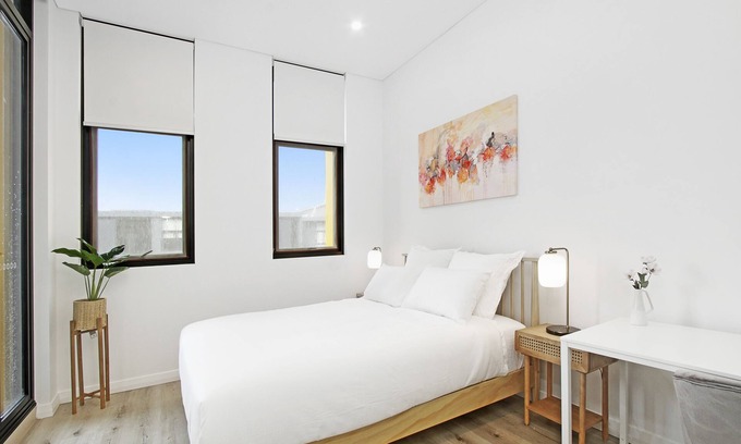 Ryde Apartment | Experience serenity in this modern havennTrain/Ferry to City~Shops~Parking