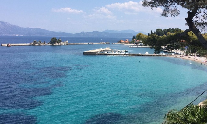 Trpanj Apartment | Experience the breathtaking views of Mediterranean greenery and the majestic sea
