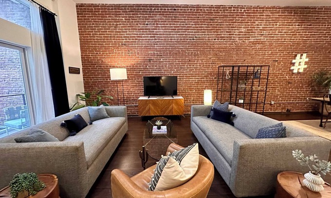 Historic Core Apartment | Explore Downtown from a Debonair Urban Loft
