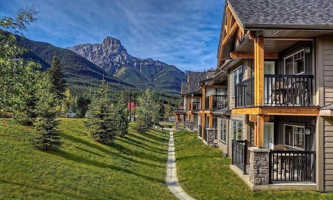 Dead Man's Flats Condo | Explore the scenic Canadian Rockies from our luxurious 2BR/2 BA condo/hot tub