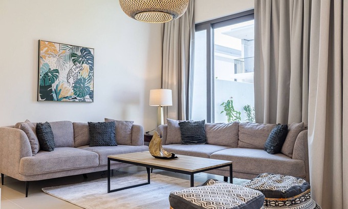 Dubai Ski Chalet | Exquisite 3-Bedroom Villa in Tilal Al Ghaf with Private Garden and Modern Amenities I B329