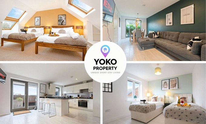 Upton House | Exquisite 7 Bedroom 5.5 Bathroom House w/Parking