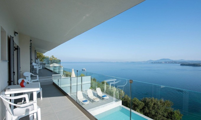 Pirgi Villa | Exquisite Corfu Retreat | 3 Bedrooms | Villa Thea Pyrgi | Panoramic Sea Views &.