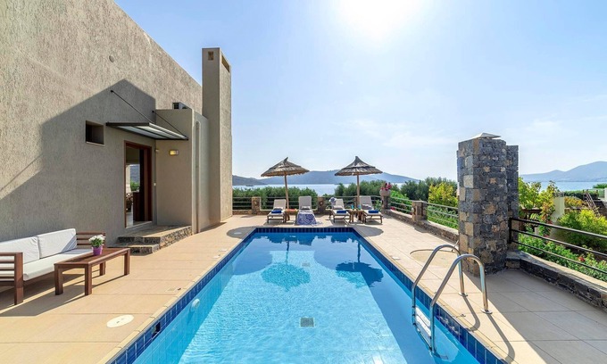 Vathianos Kampos Villa | Exquisite Crete Villa | Villa Diamond | 3 Bedrooms | Direct Access to a Private.