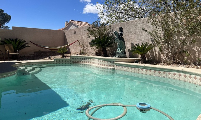 Green Valley North House | Extended Stay Pool Home in Henderson near Las Vegas Airport and the Strip