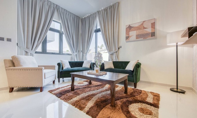 Dubai House | Extensive 3BR Townhouse at Damac Hills 2 Janusia by Deluxe Holiday Homes