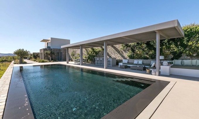 Paros Villa | Extravagant Paros Villa | 3 Bedrooms | Villa New Edge | Private Pool |.