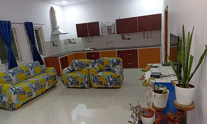 Dr AS Rao Nagar Apartment | F2- 2 bedroom hill view unit for a happy stay