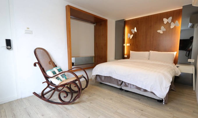 West Central District House | F302 Double room in Tainan Shengnong Old Street, Xinyi Street