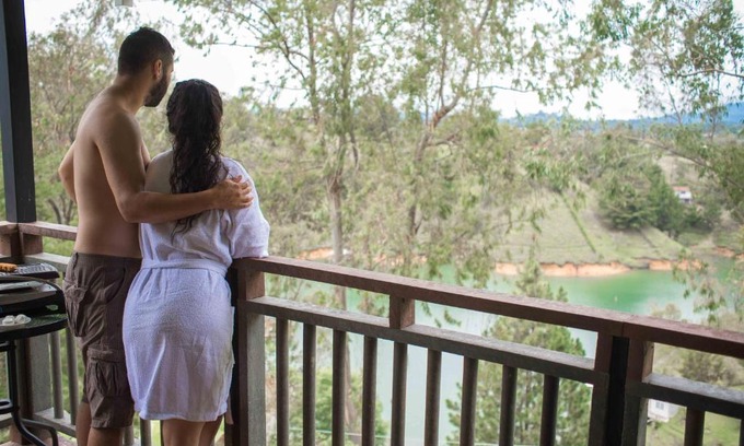 El Penol Villa | F4-Cabañas con represa y glamping peñol y Guatapé