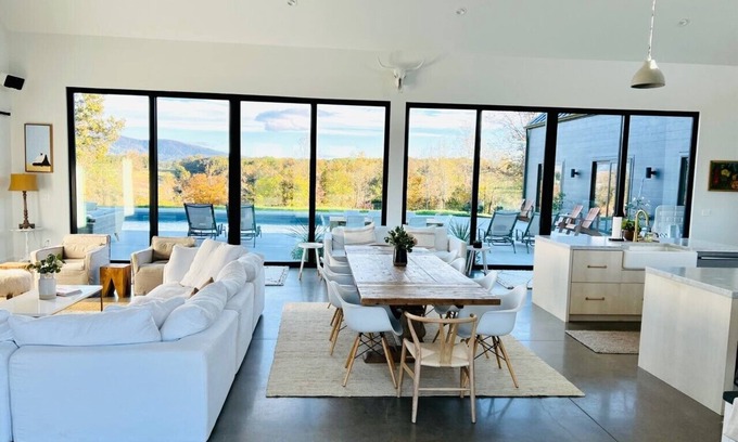 Batesville Other | FAB MODERN BARN w/heated pool, views & 21+ acres - close to UVA & Vineyards!