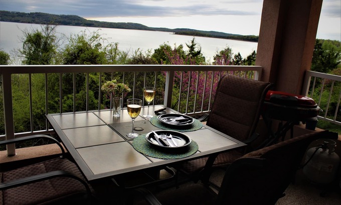 Hollister Condo | Fabulous Patio View Overlooking The Main Channel Of Table Rock Lake