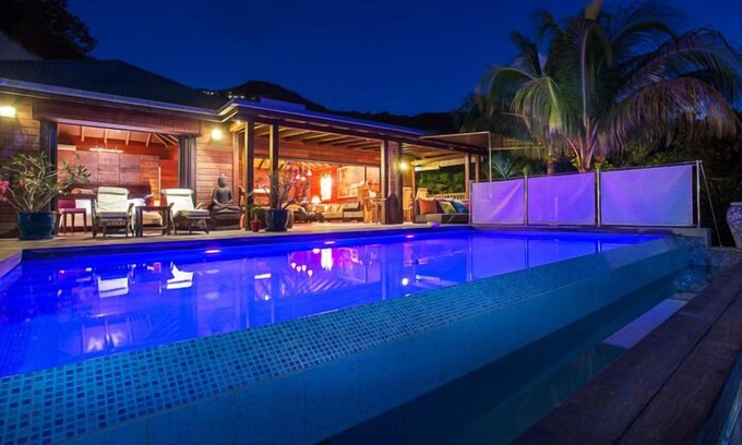 Barriere des Quatres Vents Villa | FABULOUS RETREAT, OCEAN VIEWS, POOL, SUNSETS TO REMEMBER, DAILY MAID, CHIC DECOR