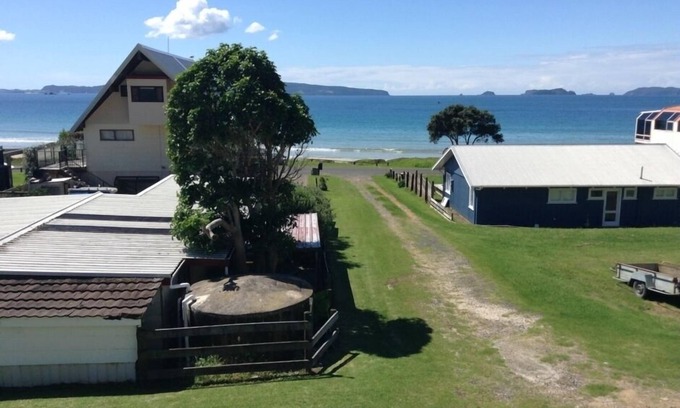 Opito Bay House | Fabulous views from this Opito Bay Beach House